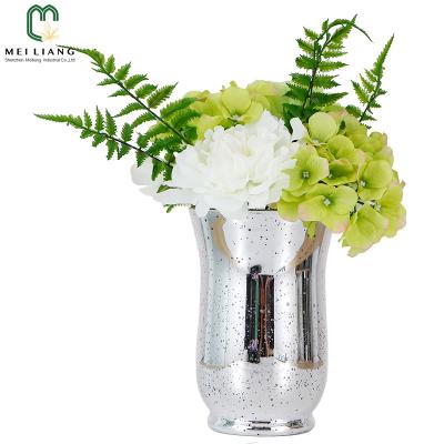 China Minimalist Home Decorations Faux Silk Wedding Party White Peony Mix Other Glass Vase Garden Peony Centerpiece Flower Arrangements for sale