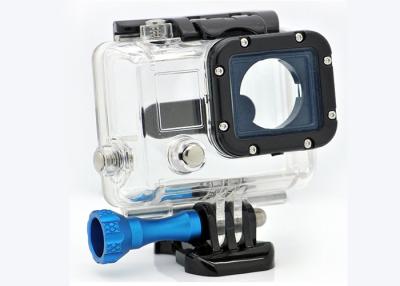 Chine Imperméabilisez sous l'eau le logement de caméra de mesure de défense pour Gopro Hero4 3+ à vendre