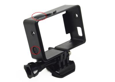 China Plastic Action Camera Housing Frame Border Mount Standard Protective Housing With Button for sale