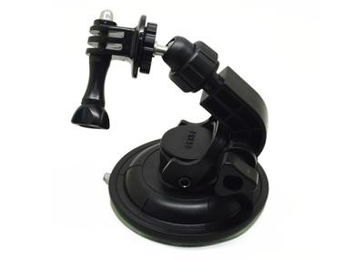 China Black Strong Car Mount  Action Cam Suction Cup Mount With Tripod Adapter for GoPro for sale