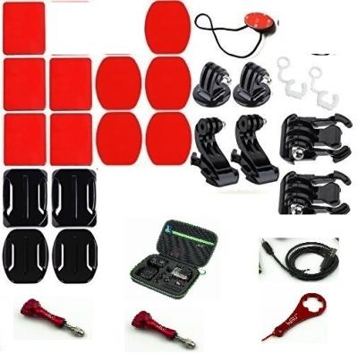 China GoPro Mount Accessories Kit with Medium Protective Carrying Cases for sale