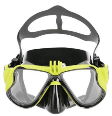 Chine Masque naviguant au schnorchel de plongée de natation de Multlifunction avec des lunettes pour GoPro 4/3 +/3/2/1 à vendre