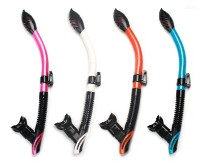 China Medical Silicone Dry Snorkel Set for Kids  and Adults Scuba Diving for sale