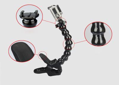 China Jaws Flex Clamp Arm Gopro Mount Kit with 7 Joint Adjustable Gooseneck for sale