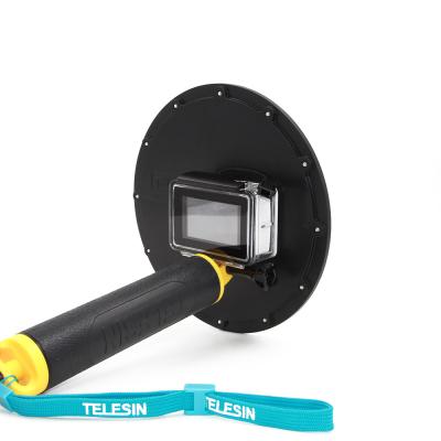 China Diving telesin dome port Waterproof Housing Case For Xiaomi Yi 4k Action Camera for sale