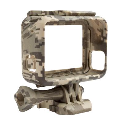 China GoPro Hero5 Black Action Camera Housing Case , Standard Desert Camouflage Border Frame for sale