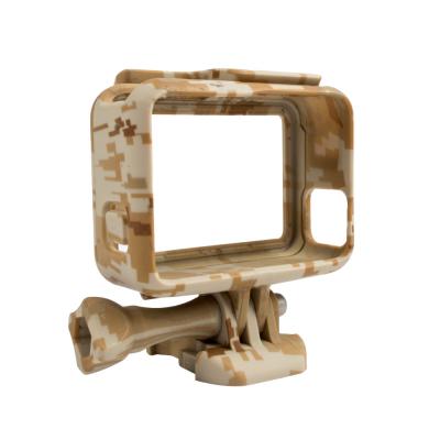 China Camouflage Standard Frame Protective Action Camera Cases for Gopro Hero 5 Black for sale