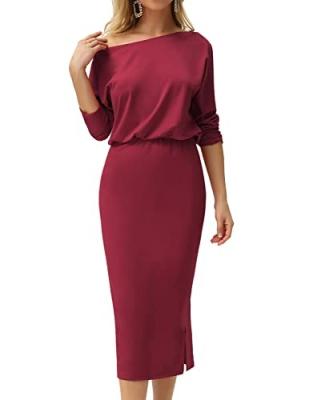 China fashion professional women anti-wrinkle OEM manufacturer sexy tight evening dresses fall off shoulder mermaid dress tight casual dress for sale