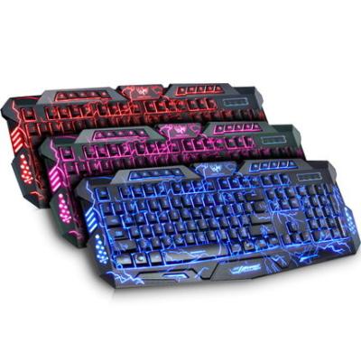 China Wired Keyboard Shine Backlight By Wired Set To Connect To Three Colors Yes for sale