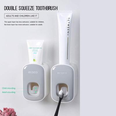 China Sustainable New Design Plastic Bathroom Toothpaste Squeezer Vending Machine Accept Custom Logo for sale