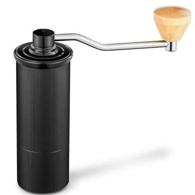 China Outdoor Crank Stainless Steel Burrs 50MM Portable Manual Grinder 25G Coffee Grinder for sale