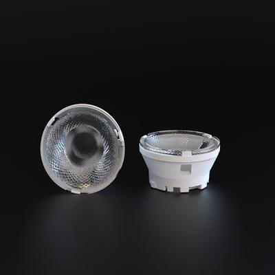 China PMMA Smart Control Luminaire Lenses VA 50 Degree Ceilling Light Led Optical Lens for sale