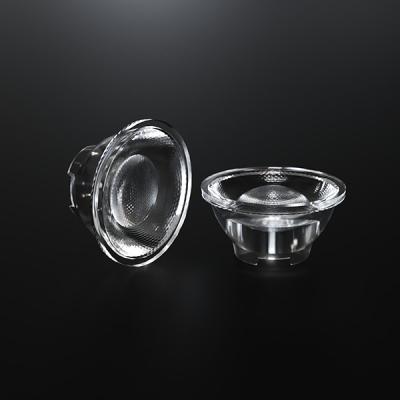 China High Efficiency PMMA LED Lens 24 Degree For Hotel Recessed Light for sale