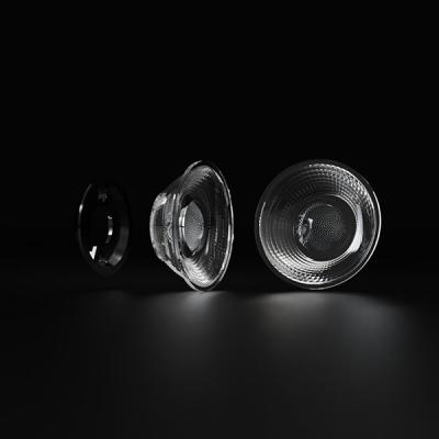 China Durable Low Glare 60 Degree Led Lens Match Bridgelux COB LED Lenses for sale