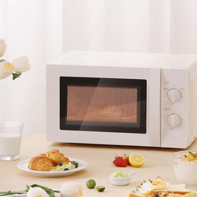 China Hot Sales Electric Car Home Appliance For Home Use 20L White Countertop Portable Microwave Oven for sale