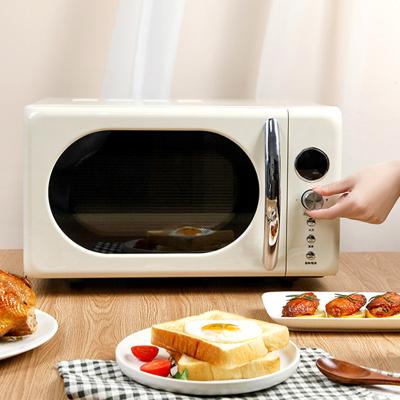 China Car Home Appliance Hot Sales Use Smart White Countertop 20L Digital Portable Microwave Oven for sale