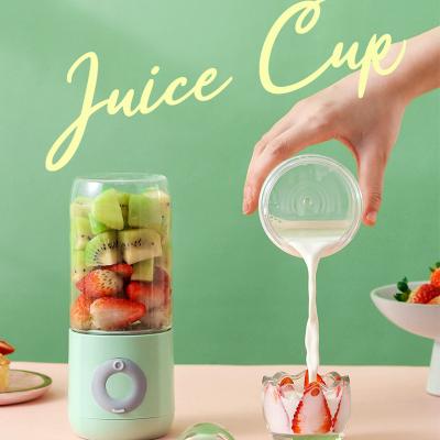 China Home Appliances 500ml 1200mAh Car Electric Juicer Machine Portable Slow Juicer Juicers for sale