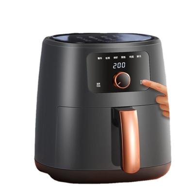 China Oil Free 1300W 5.5L Air Frying Stick Unhealthy Oil Free No Oil Cooking Electric Deep Fryer Smart Air Fryer for sale