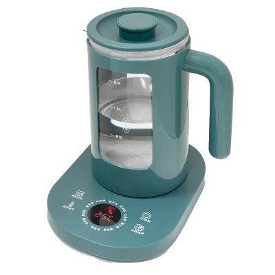 China 360 Degree Home Appliance Kettle Temperature Control Stainless Steel Digital Low Rotation Glass Portable Electric Kettle for sale