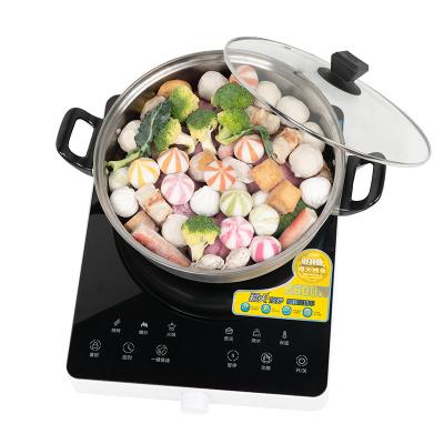 China Household Single Car Appliance 2600W Electric Induction Cooktop Induction Cookers for sale