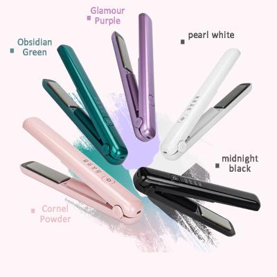 China Modern High Quality Professional Handheld Radio Home Appliance Cordless Mini Hair Straightener for sale