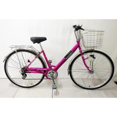 China Tianjin Steel Single Speed ​​Lady Bike 26