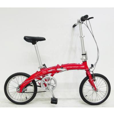 China Hot Selling 16inch Street Alloy 3 Speed ​​Folding Bike Bicycle for sale