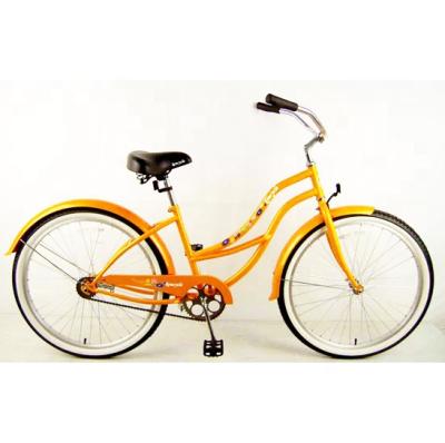 China New Model Street 26inch Popular Beach Bike Beach Cruiser Bicycle for sale