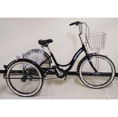 China Street 24inch 3 wheel tricycle/bicycle tricycle/trike/cargo for sale