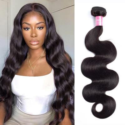 China Hair Bundles 2021 New Product Launch Mink Unprocessed Deep Wave , 100% Human Extension Bundles Body Wave Virgin Hair Bundles 100g for sale