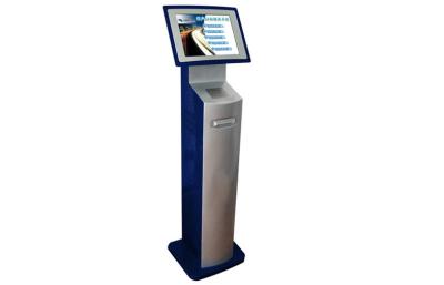 China 15 inch LCD Monitor Lobby Self Service Kiosk Machine with Receipt Printing for sale