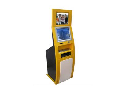 China Shopping Mall Stand Alone Dual Screen Kiosk Photo Booth With Subdye Photo Printer for sale