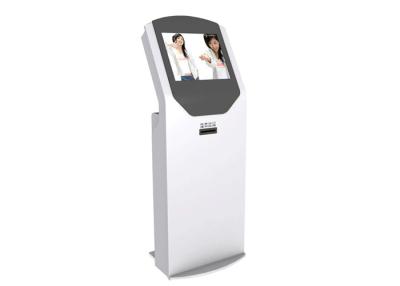 China Restaurant / Bank / Hospital WIFI 3G Ticket Dispenser Kiosk For Queue for sale