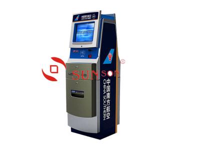 China Boarding Pass Printing Self - ticketing Airport Kiosk Cold Roated Steel for sale