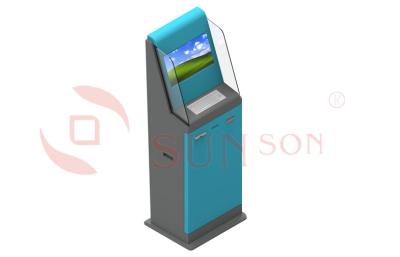 Chine Kiosque de paiement de Bill de soins de santé de lobby avec l'imprimante à laser de Validator A4 de Bill à vendre