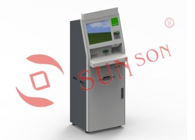 China Hotel Self Payment  Multifunction Check In / Out Kiosk RFID Card Dispenser for sale