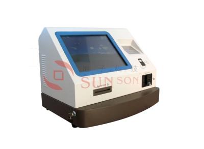 China Lottery Multiple IR Donation Kiosk Touch Screen Desktop Kiosk With Credit Card Reader for sale