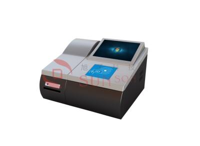 China Computer Information Touch Screen Desktop Kiosk Machines With Receipt Printer for sale