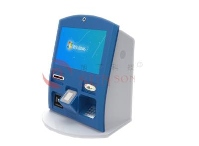 China Bank Card Mobile Kiosk Desktop , Wall Mount Kiosk Touch Screen Monitor for sale