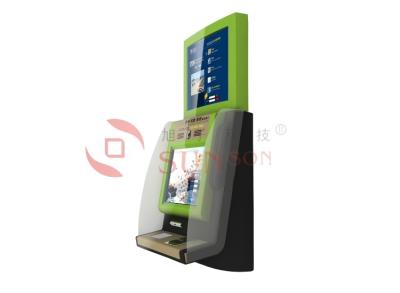 China Custom Made Bank Wall Mount Kiosk , Touch Screen Bank Card Reader for sale