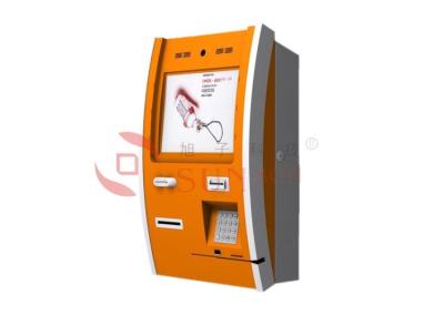 China Bank Card Payment Compact Kiosk Customer Service With EPP Thermal Printer for sale