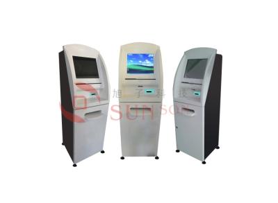 China Self Service Photo Kiosk Front Access Semi Bunch Bill Dispenser Magnetic Swipe Reader for sale