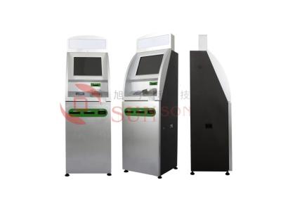 China Bank Lobby Free Standing Bill Payment Kiosk , Cash Deposit Kiosk Display for sale