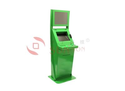 China Pas Kiosk van het Zelfbedienings de Dubbele Scherm, Moniter-de Overdrachtkiosk van het Bankwezengeld aan Te koop