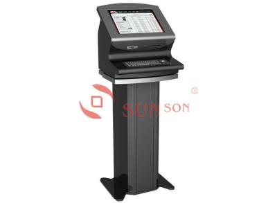 China Internet Web Kiosk Information System for Cheque Cash Coin Bill Credit Card Payment for sale