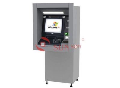 China Financial Wall Mount Self Service Banking Kiosk ATM Machine Through Wall for sale