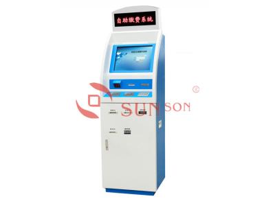 China Payment Multifunction Kiosk With Barcode Scanner Touch Screen Printer Card Reader for sale