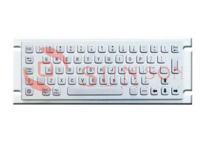 China Rugged IP65 SS Panel Mount Keyboard with CE , FCC , ROHS Certificated for sale