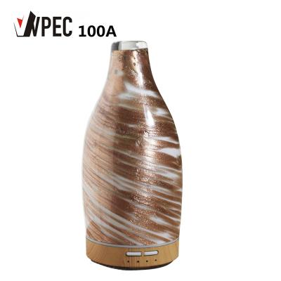 China Ultrasonic Glass Aroma Diffuser Hotel 3D Fireworks Humidifier Ultrasonic Aroma Diffuser for sale