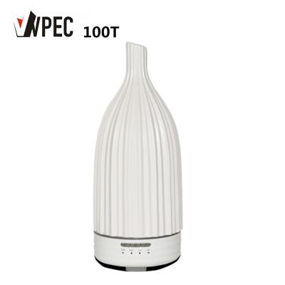 China 100ML Household Porcelain Ultrasonic Aroma Diffuser Hot Selling Ceramic Perfume Essential Oil Humidifier for sale